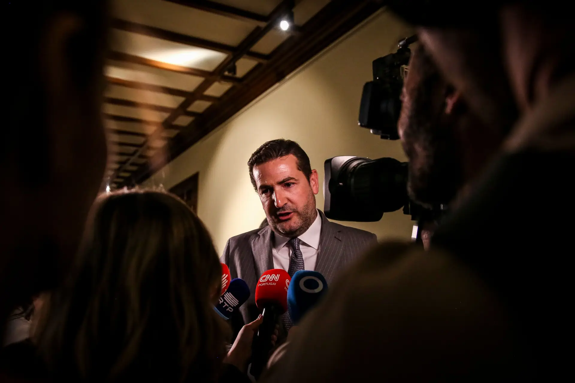Hugo Soares, presidente do grupo parlamentar do PSD