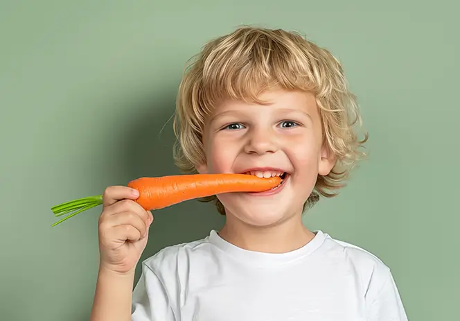 A cenoura faz os olhos bonitos? Vamos saber!