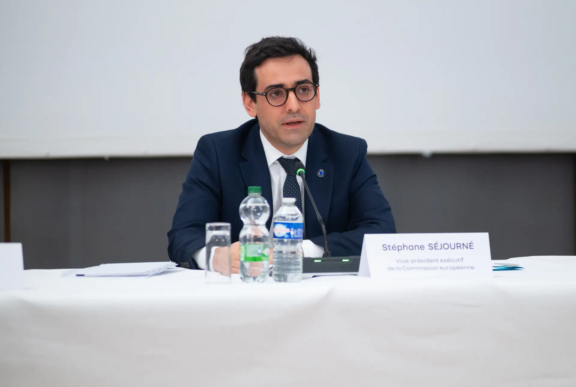 Stéphane Séjourné é vice-presidente da Comissão Europeia.