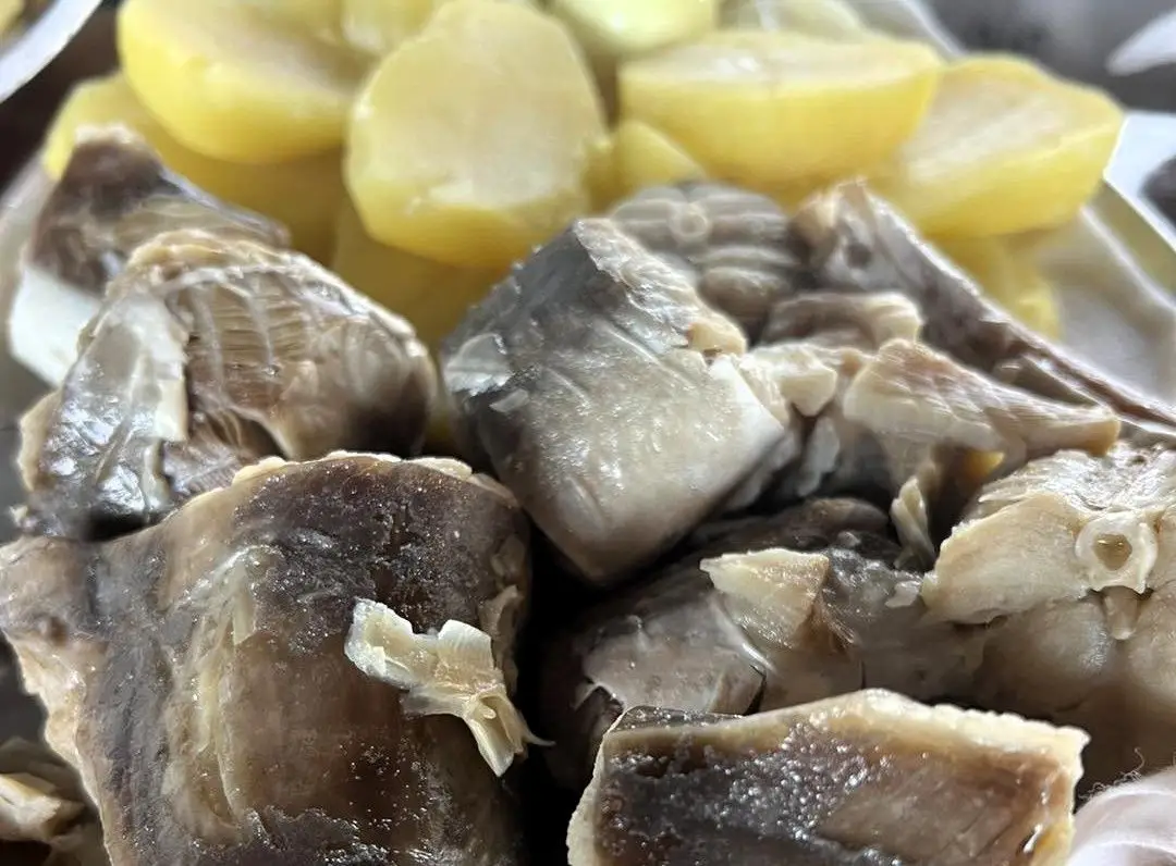 Caneja de infundice no restaurante Sul, na Ericeira