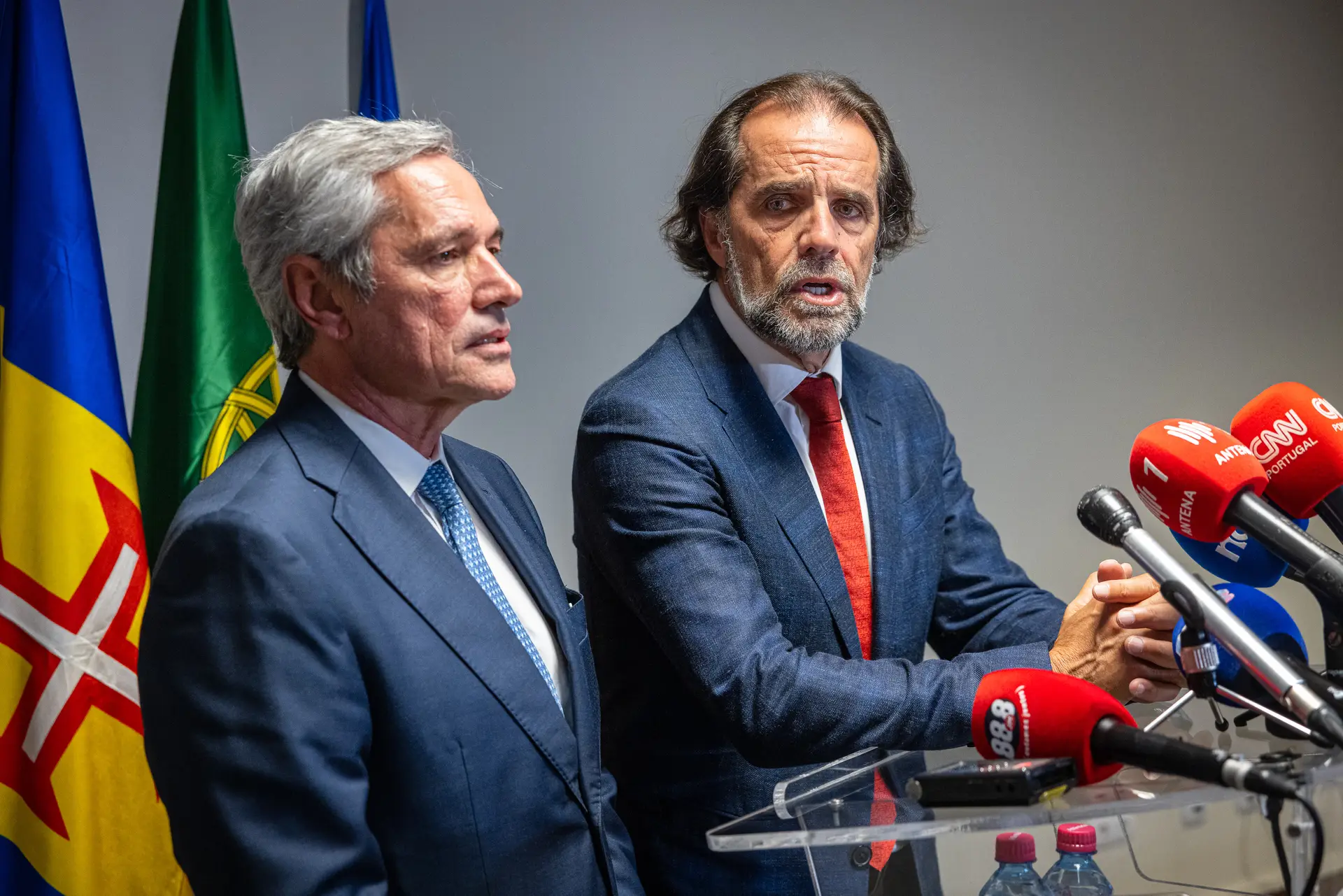 Acordo na Madeira entre José Manuel Rodrigues e Miguel Albuquerque
