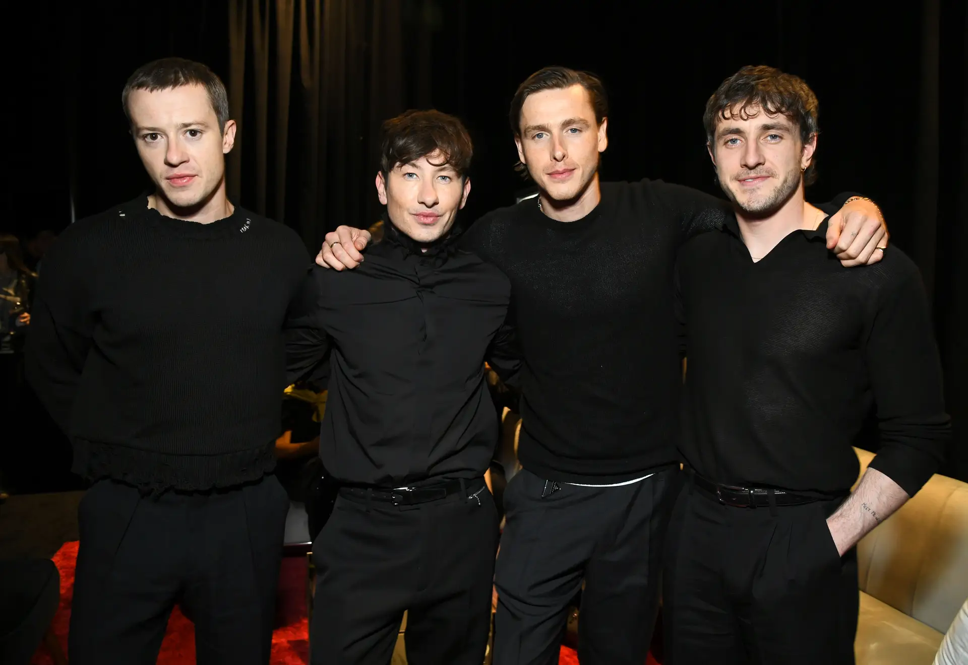 Joseph Quinn, Barry Keoghan, Harris Dickinson e Paul Mescal 