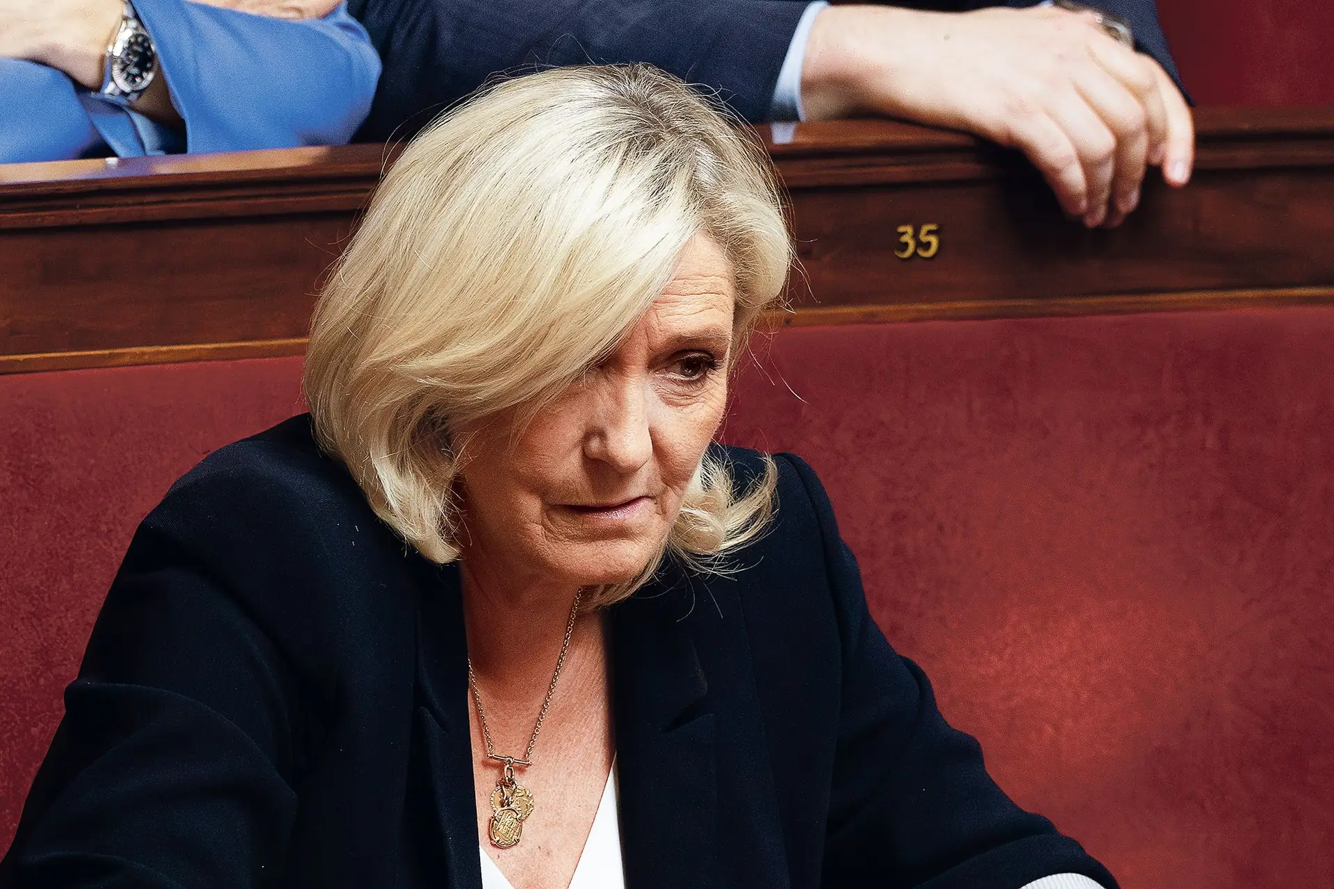 “Incrível!”, exclamou a chefe da extrema-direita francesa ao ouvir o veredicto