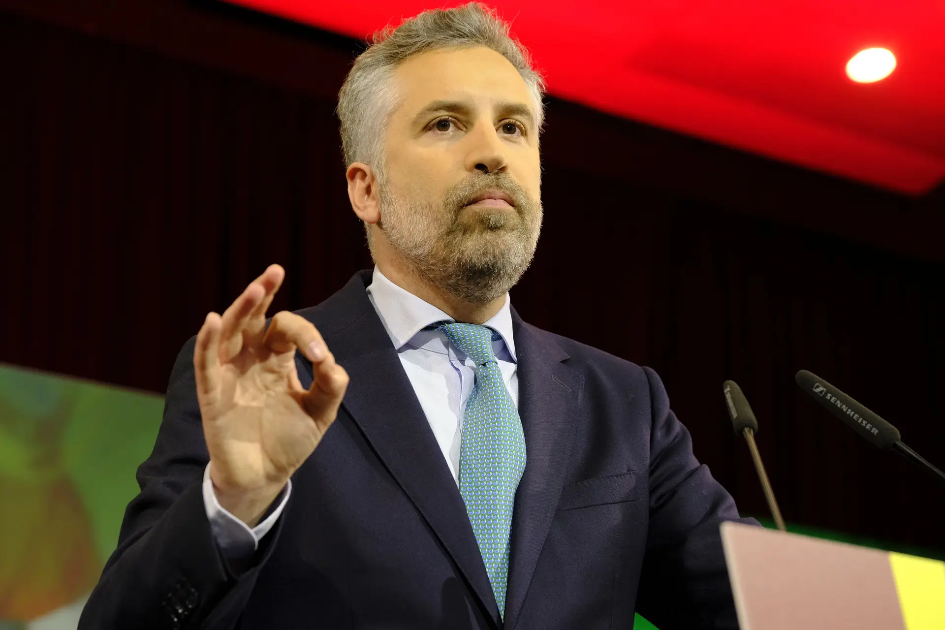 Pedro Nuno Santos na apresentação do programa do PS