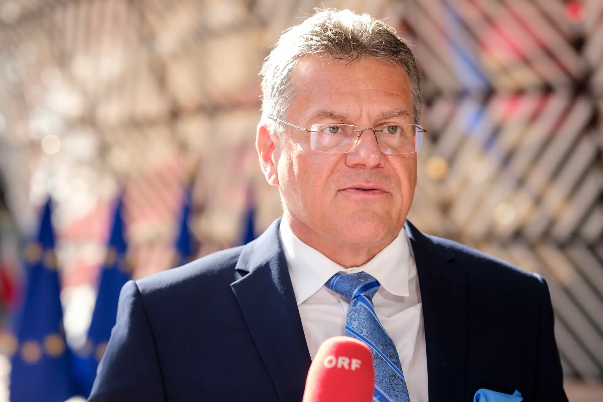 Maros Sefcovic, comissário europeu para o Comércio