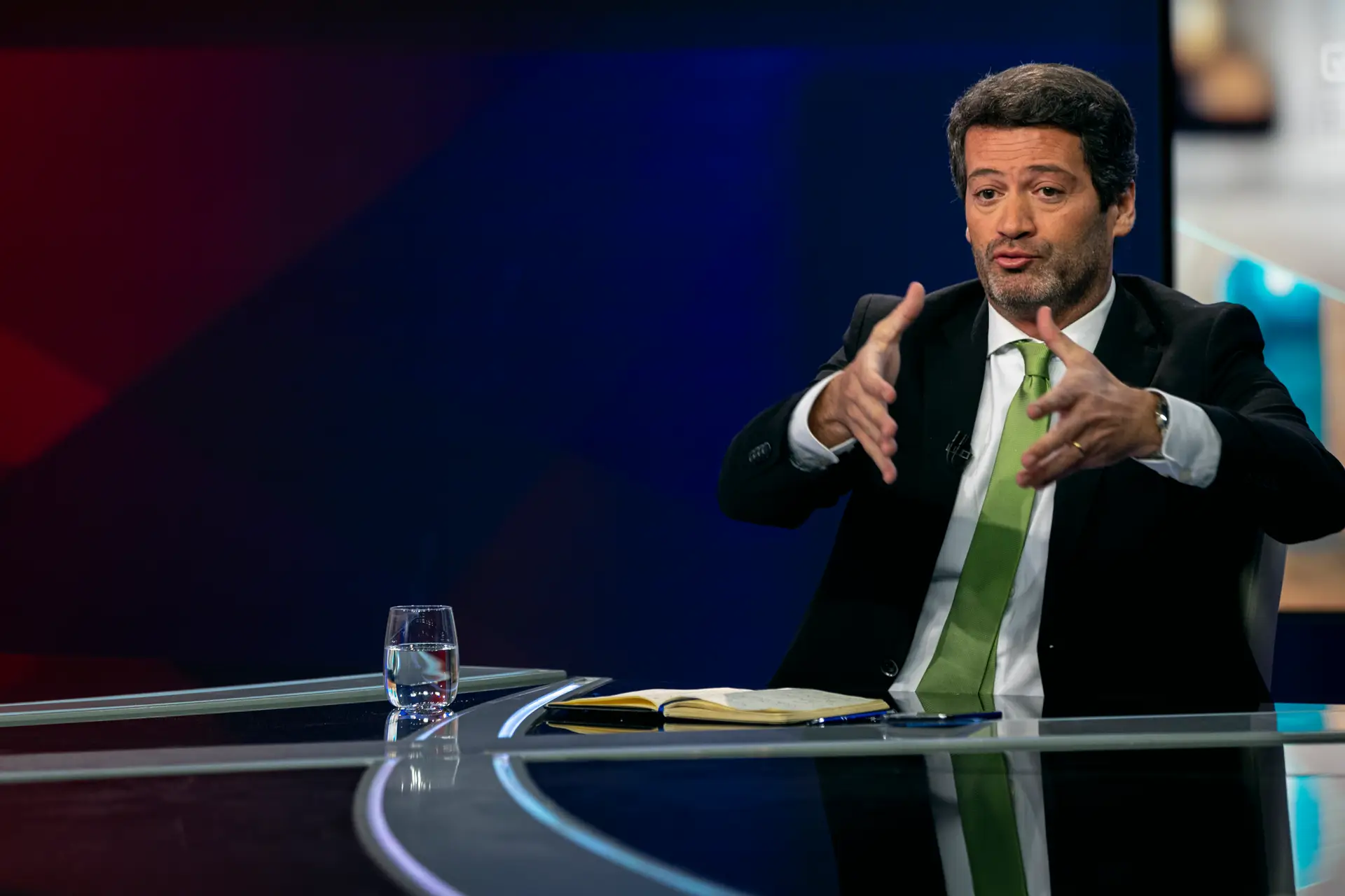 André Ventura debate contra Rui Tavares