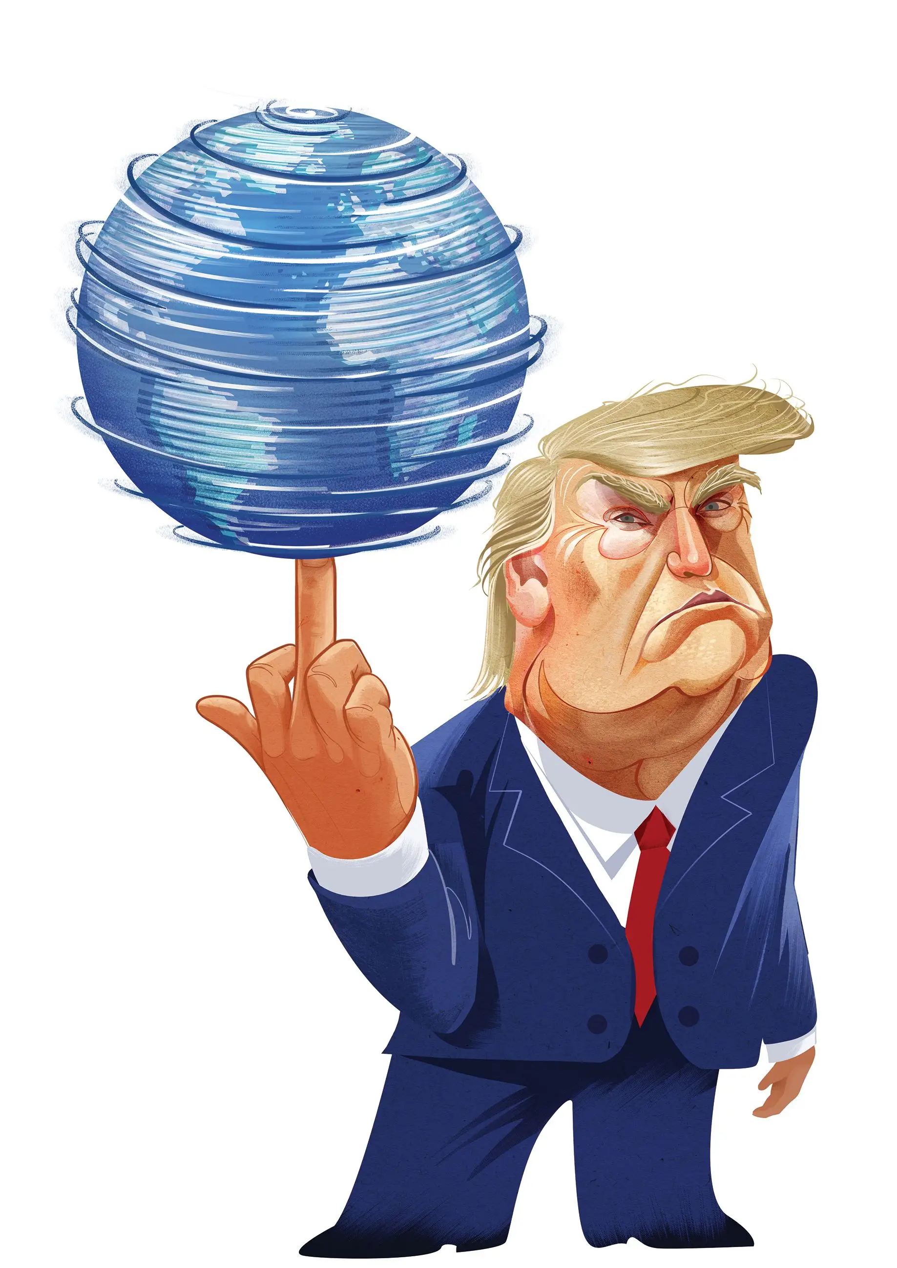 Abrandamento do PIB, défice à espreita: a guerra das tarifas de Trump sobe pressão sobre novo Governo