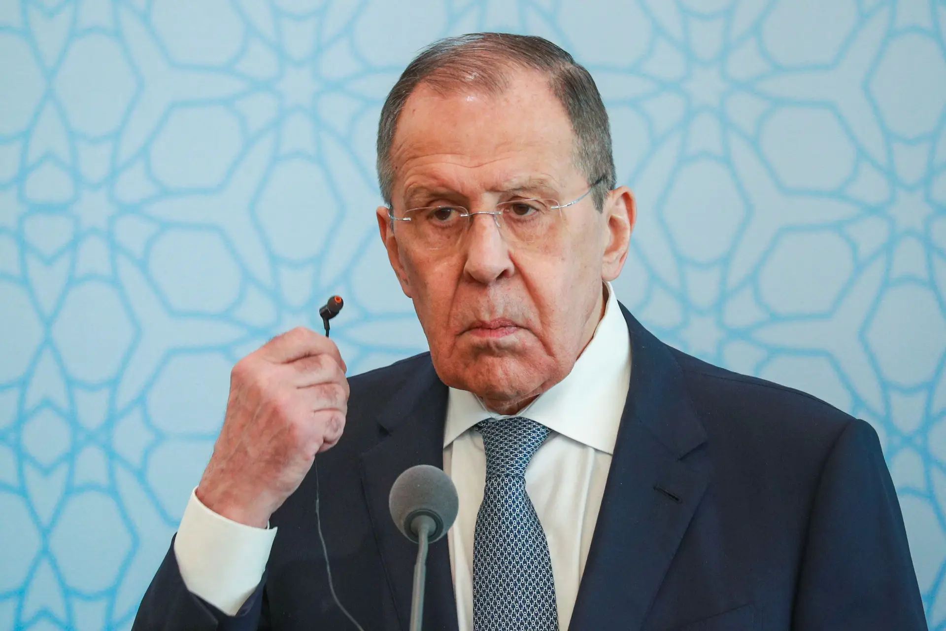 Sergei Lavrov, ministro dos Negócios Estrangeiros da Rússia