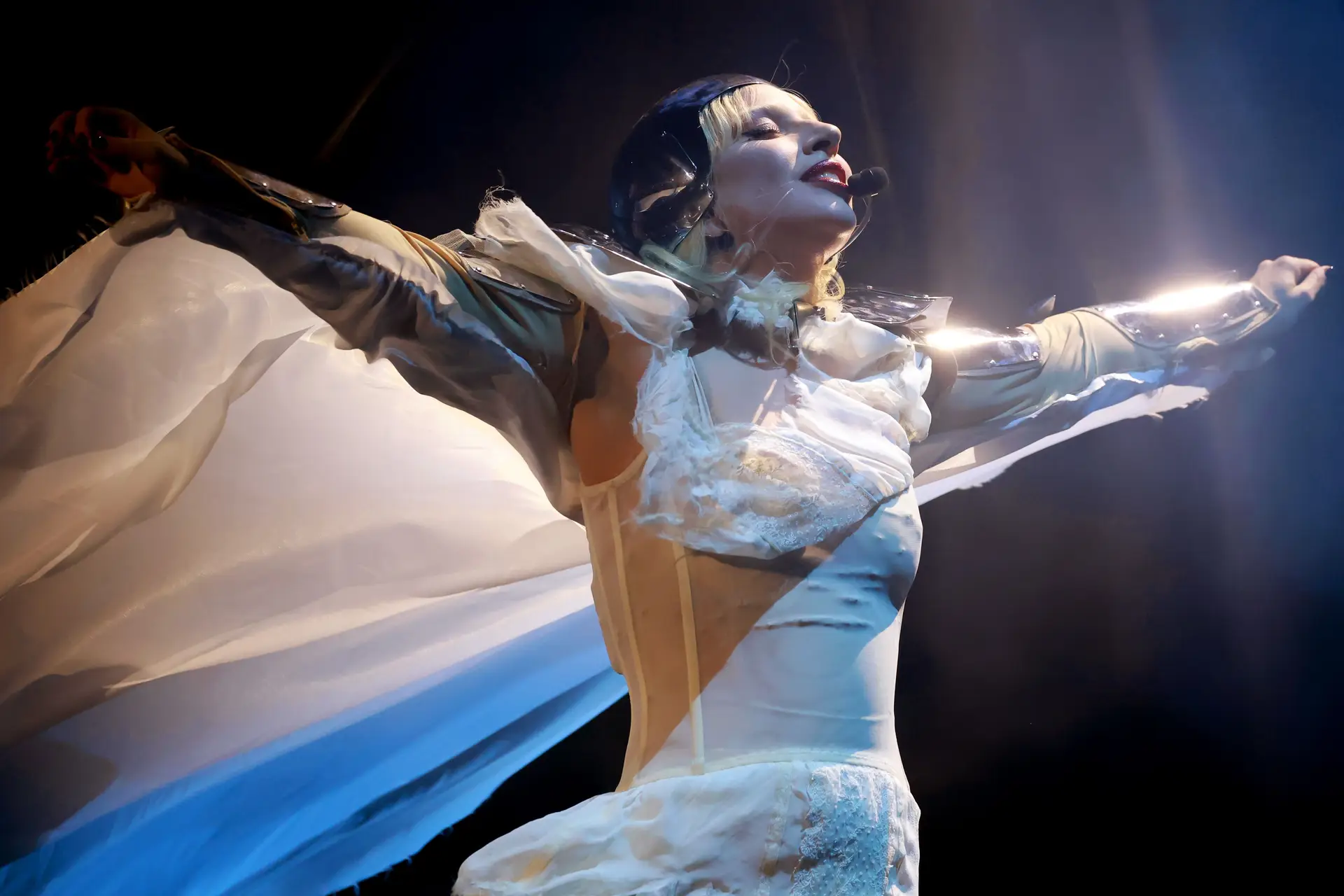 Lady Gaga no festival Coachella, a 11 de abril de 2025