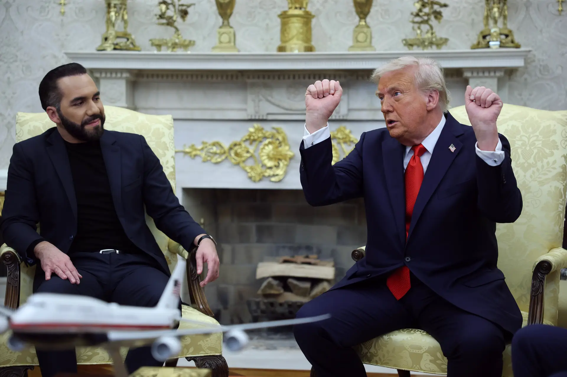 Encontro de Donald Trump e Nayib Bukele, Presidente de El Salvador