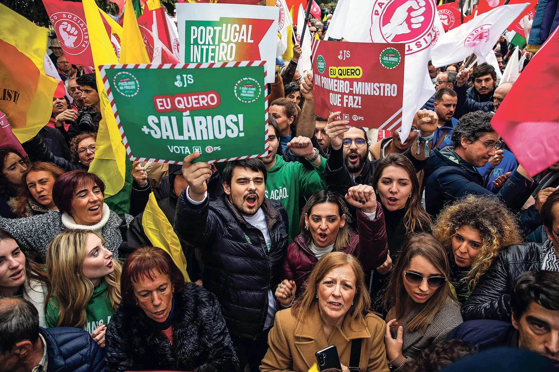 Nos anos de 2020 e 2023, não houve registo de donativos ao PS acima de quatro mil euros