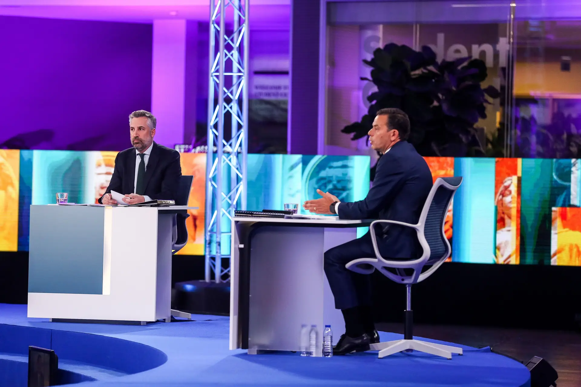 Legislativas 2025- Debate entre Luis Montenegro e Pedro Nuno Santos.