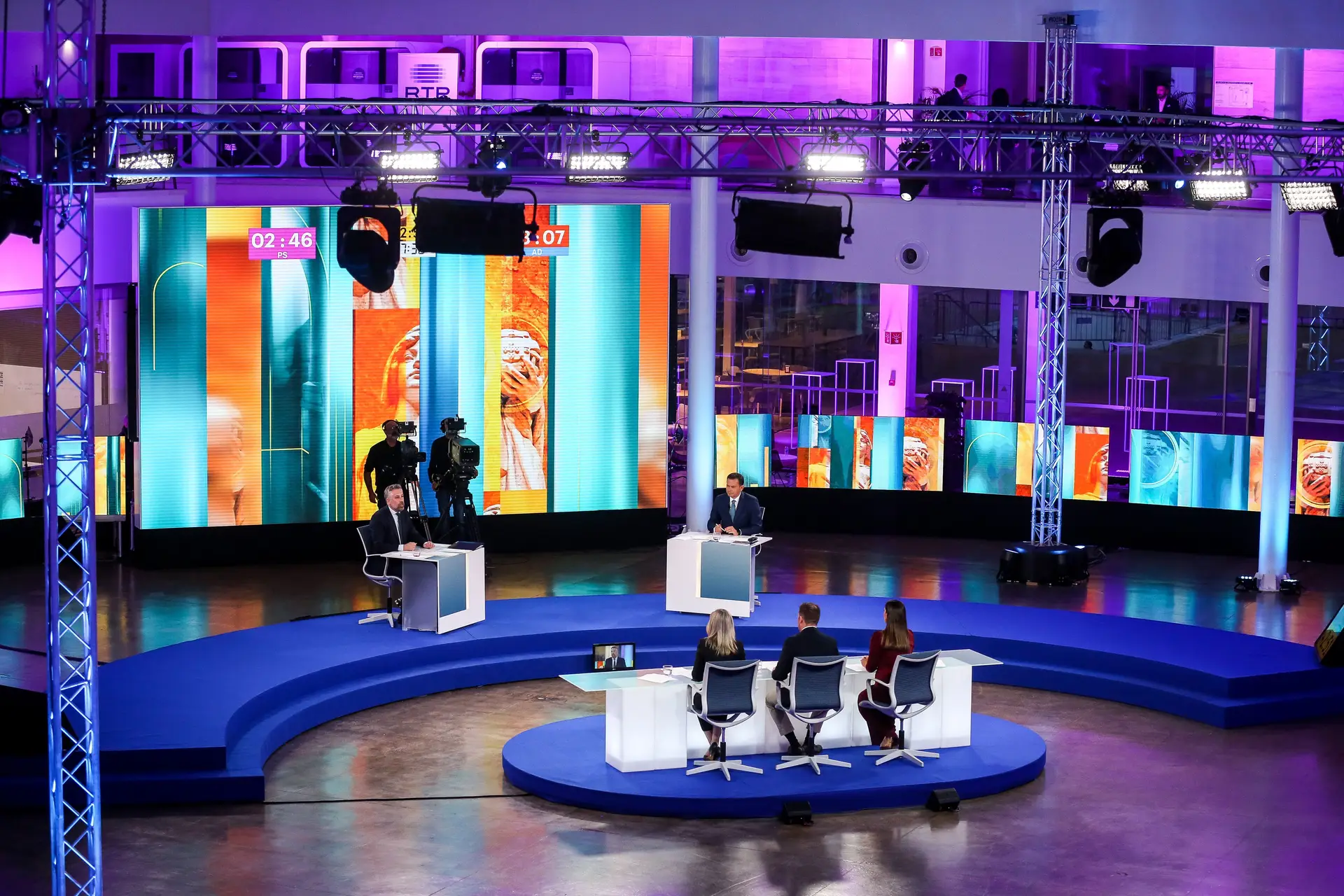 Legislativas 2025- Debate entre Luis Montenegro e Pedro Nuno Santos.