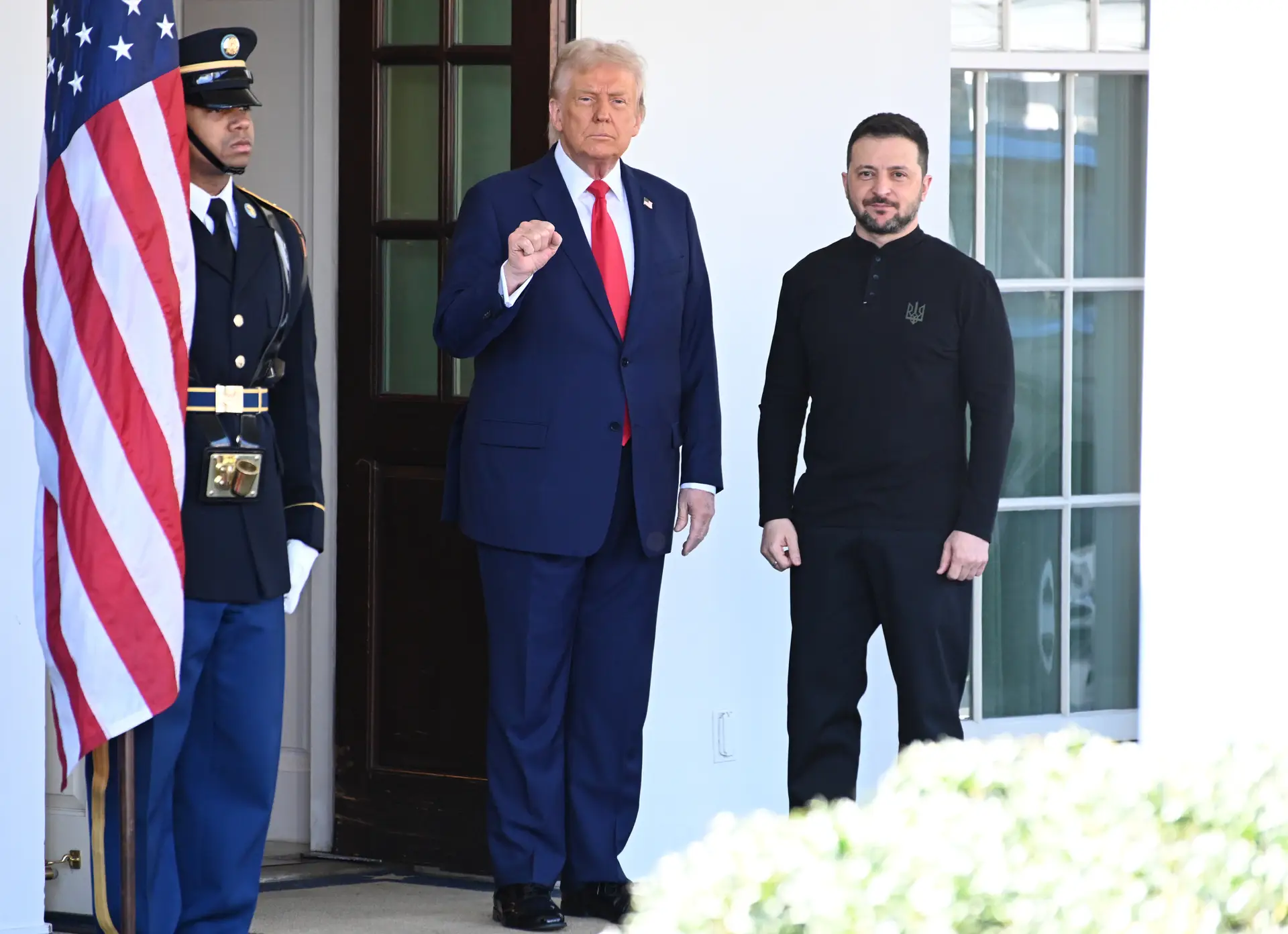 Donald Trump e Volodymyr Zelensky