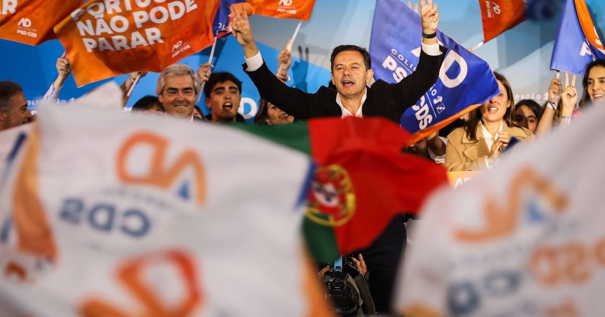 Montenegro diz que AD pôs "ordem na casa na Imigração" (inclui fotogaleria)