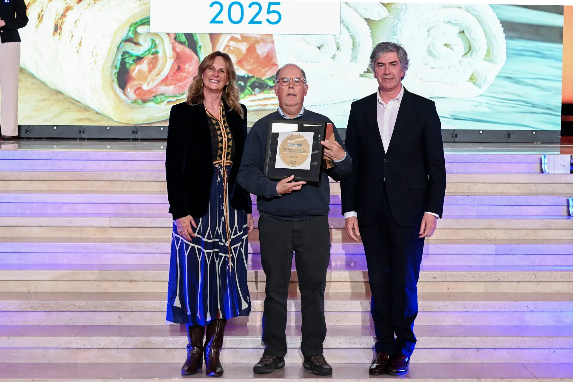 Mónica Balsemão, Nuno Diniz, Prémio Carreira do Guia Boa Cama Boa Mesa 2025 e Pedro Machado