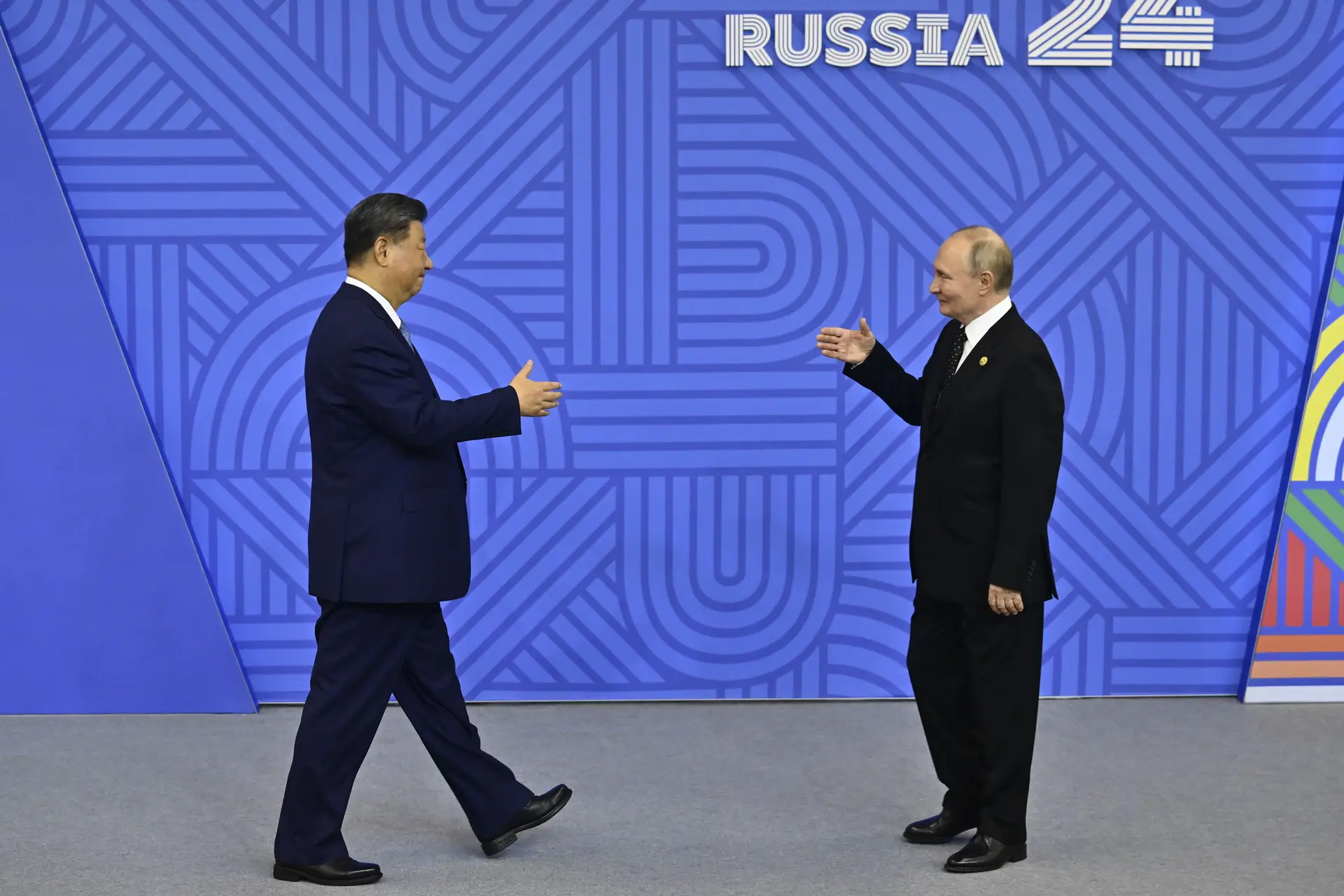 O mais recente encontro formal entre Xi e Putin deu-se em Kazan, na Rússia, durante a cimeira dos BRICS em outubro de 2024
