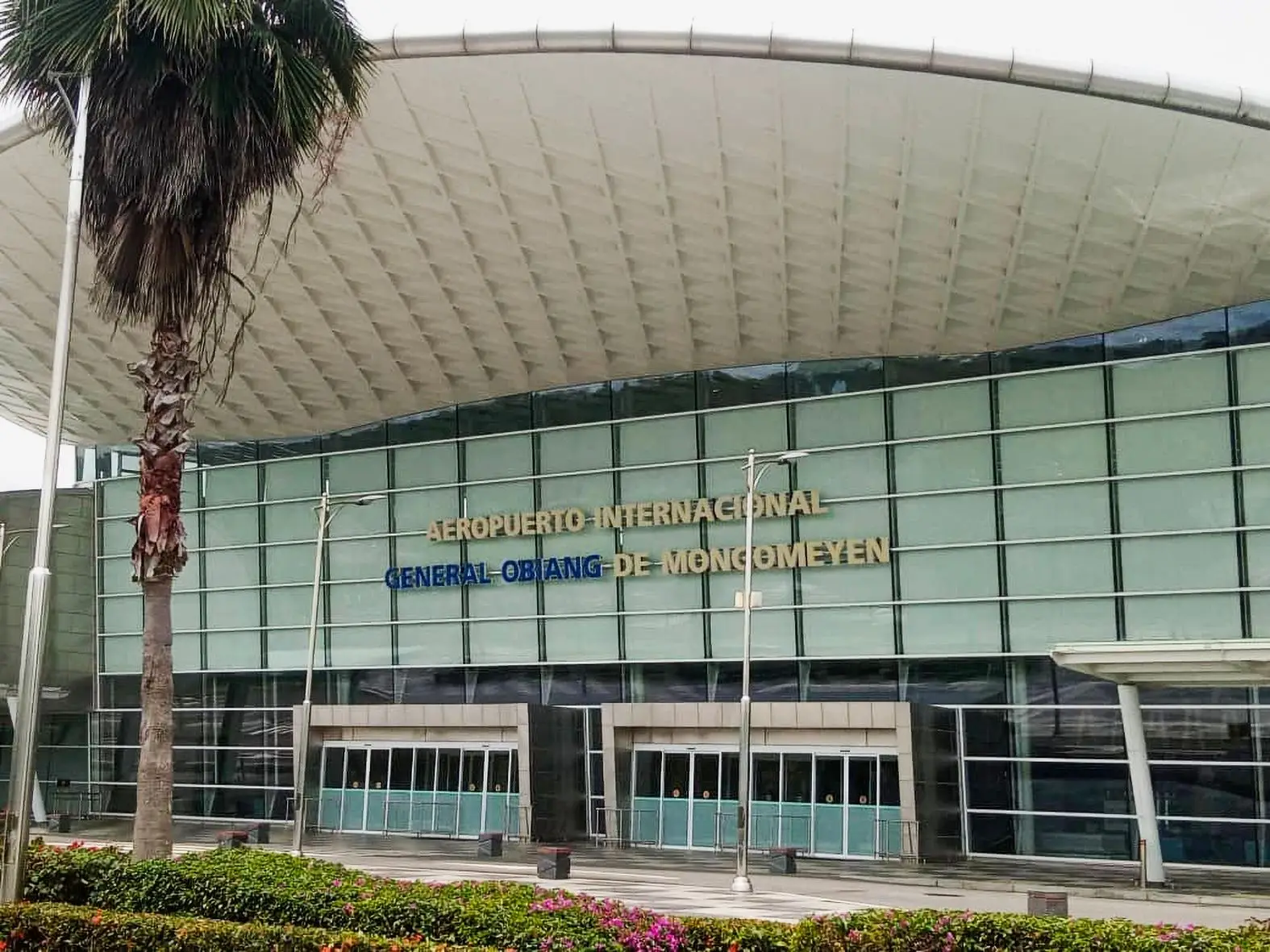 Uma das obras feitas pela Zagope que envolveu pagamentos à empresa de Teodorin é o aeroporto de Mongomoyen