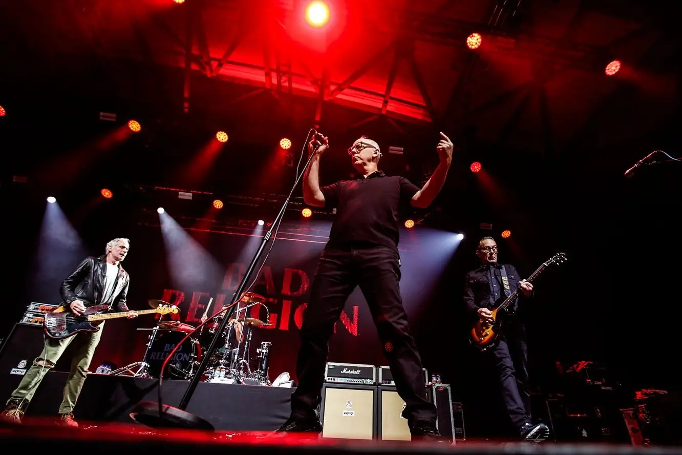Bad Religion na Sala Tejo da Meo Arena, 11 de maio de 2025