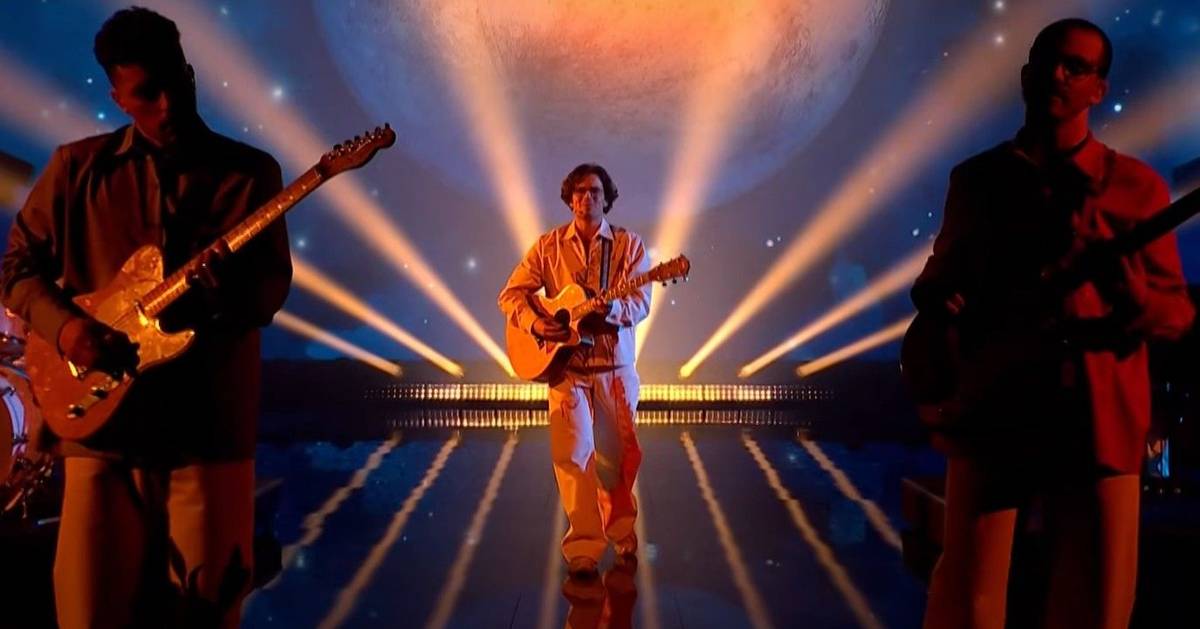 Festival da Eurovisão: o vídeo da atuação dos NAPA com ‘Deslocado’ na primeira semifinal de Basileia