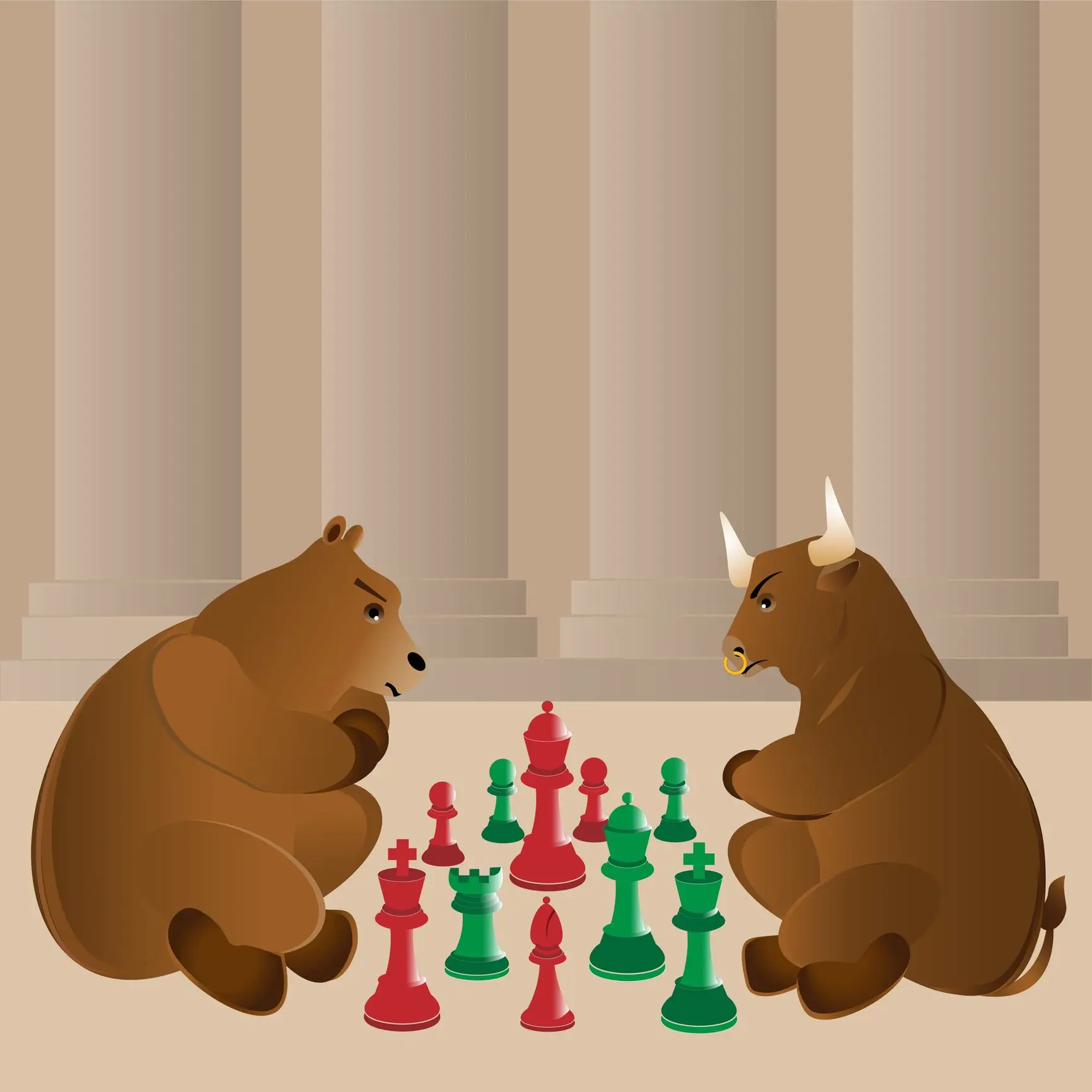 Um 'urso' e um 'touro' andam à solta em Wall Street: como o S&P 500 registou uma das maiores recuperações da história