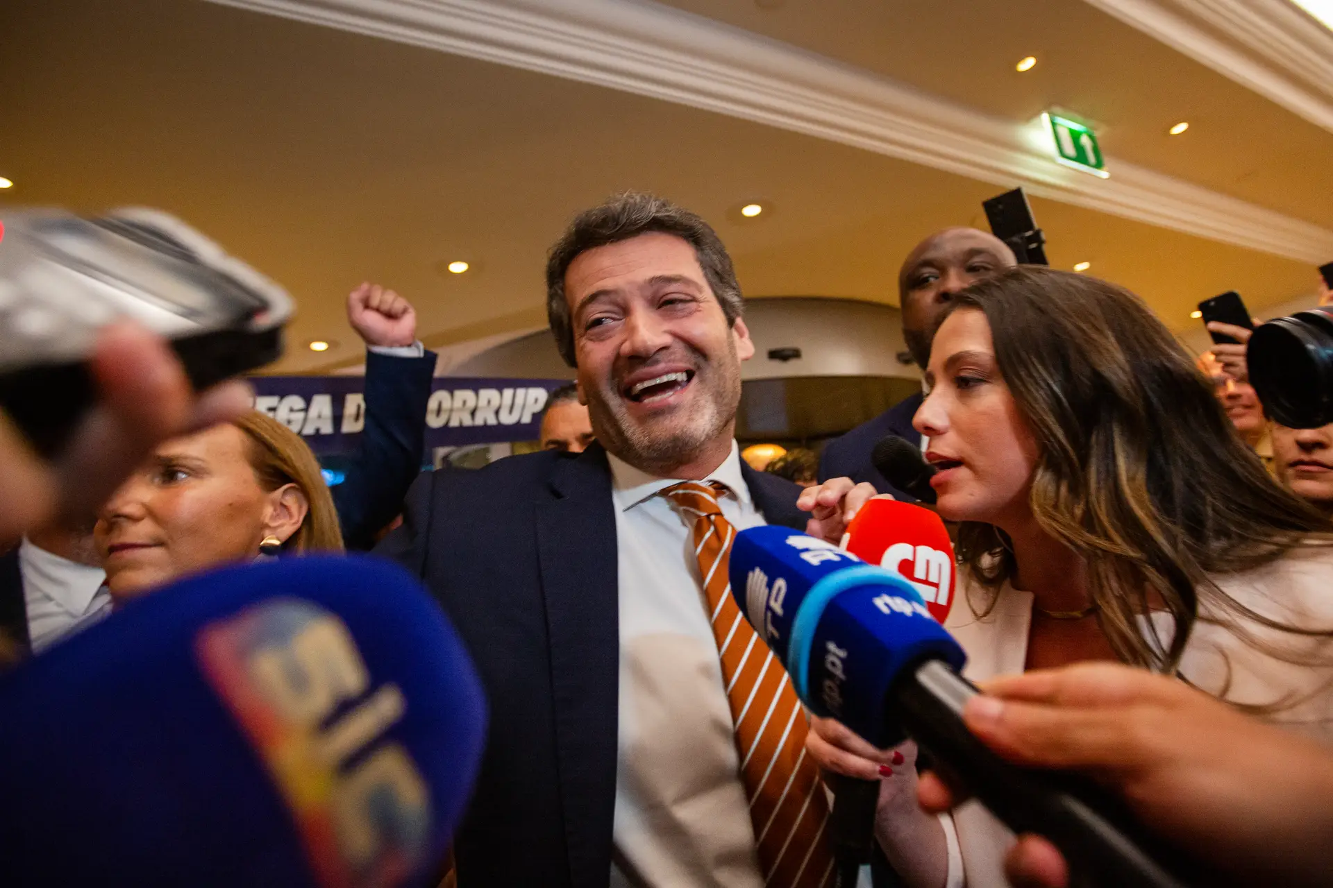 André Ventura, presidente do partido Chega