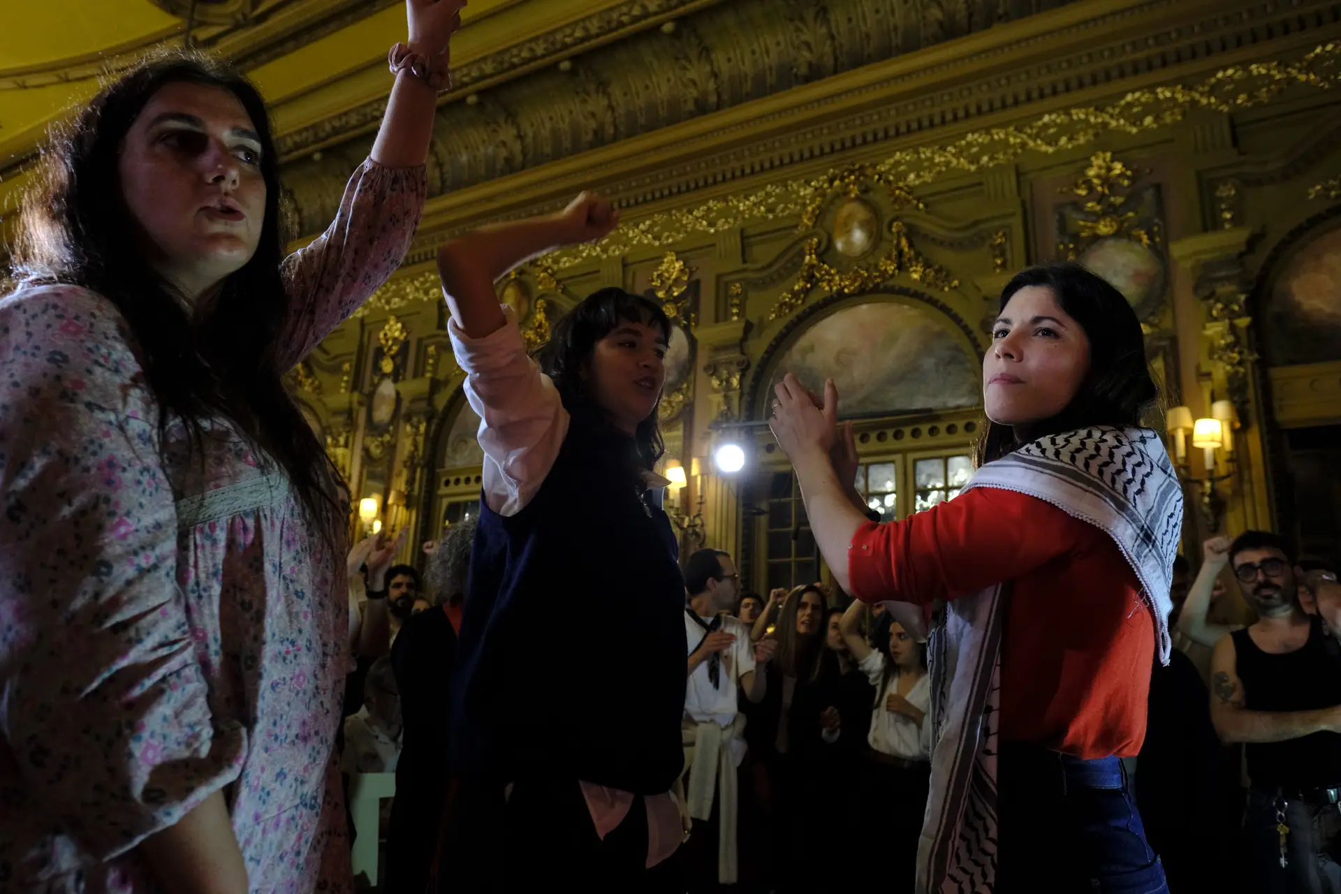 Noite eleitoral do Bloco de Esquerda, na Casa do Alentejo