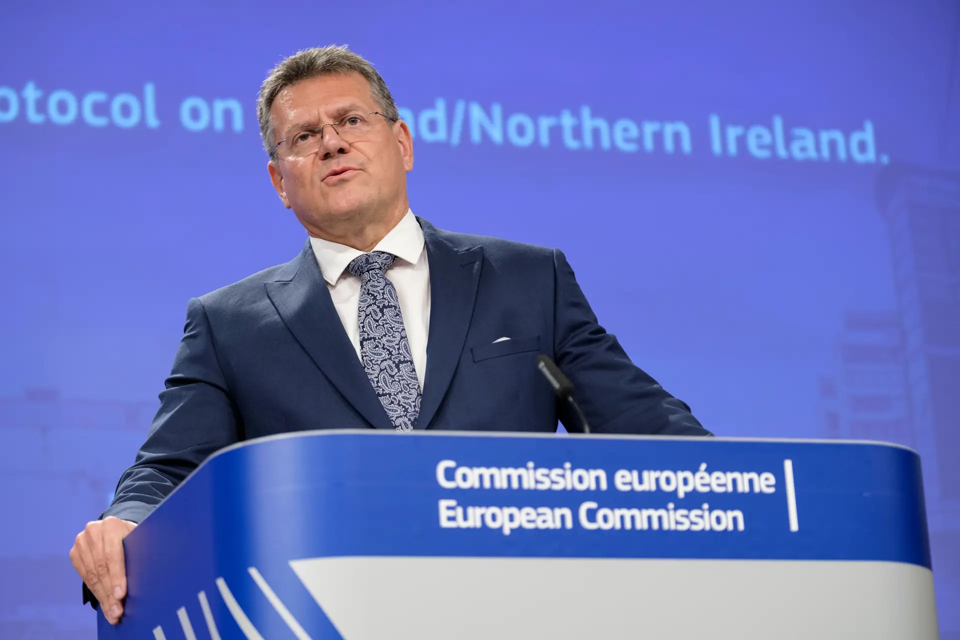 Maroš Šefčovič, comissário europeu do Comércio