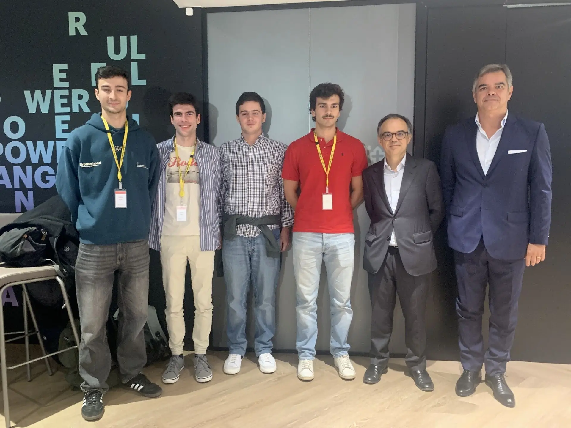 Equipa Accenture/Agile Avenges com Emanuel Agostinho da Accenture Portugal e João Matoso Henriques da SDG