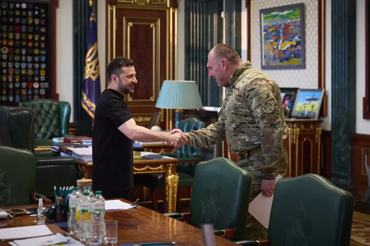 Zelensky felicita Malyuk, chefe da SBU pelo sucesso da missão