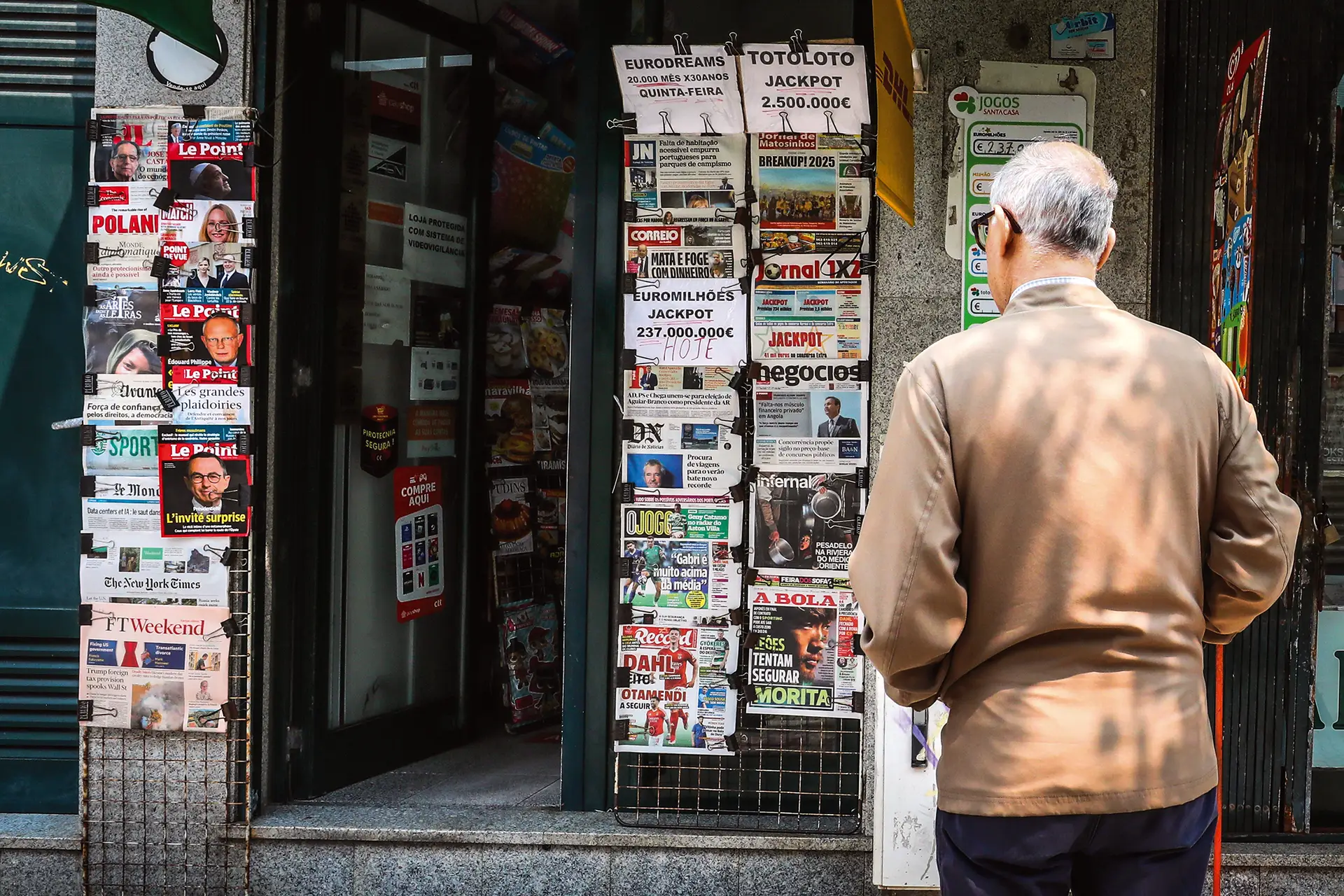 Distribuição de jornais encolhe em Portugal e continua a gerar preocupação