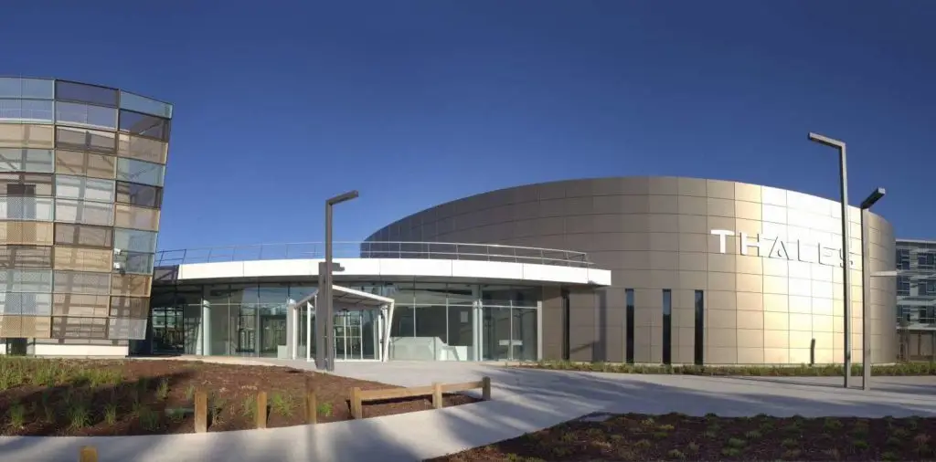 Hub de investigação da francesa Thales, em Bordéus