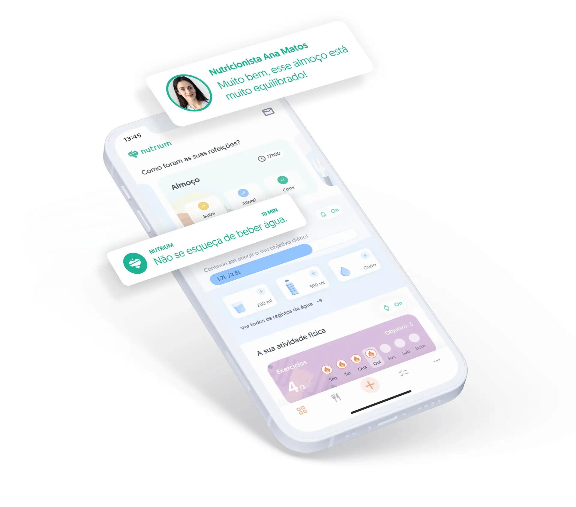 Esta app permite-nos pedir conselho a um nutricionista, em tempo real, quando estamos indecisos no supermercado