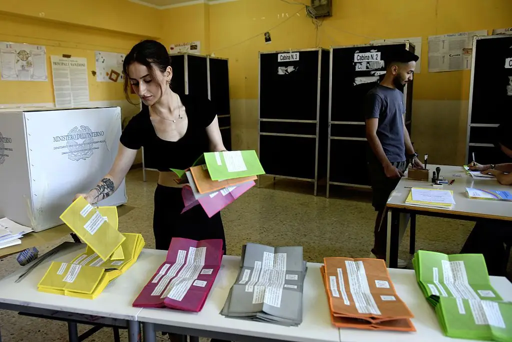 Assembleia de voto em Roma