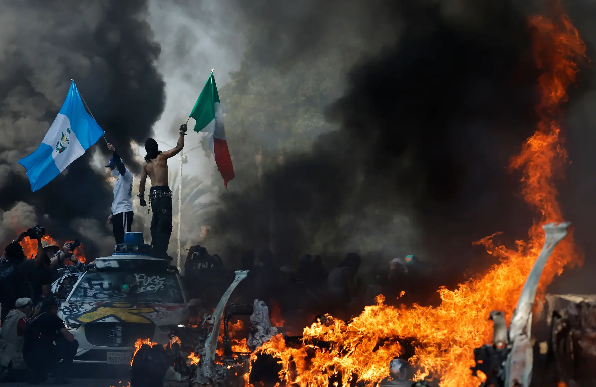 Protestos em Los Angeles