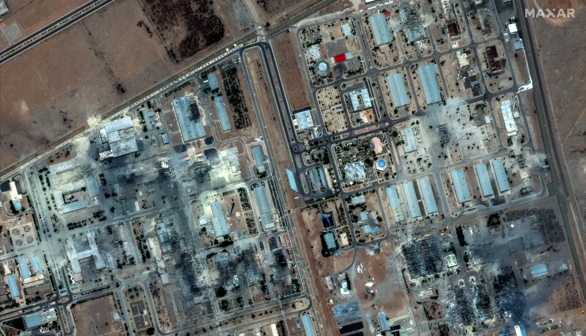 Destruição de instalações nucleares do Irão após ataques dos Estados Unidos