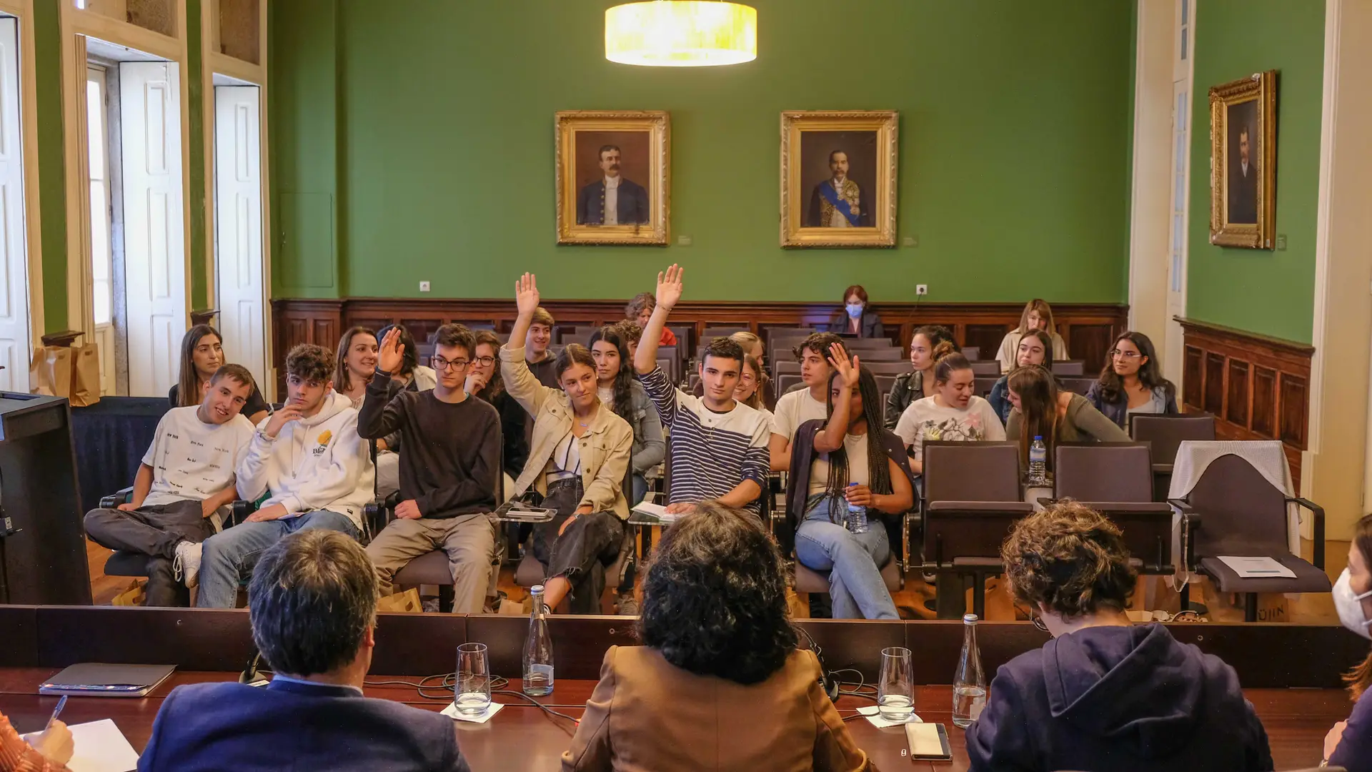 Reunião da Assembleia Municipal Jovem em Arouca
