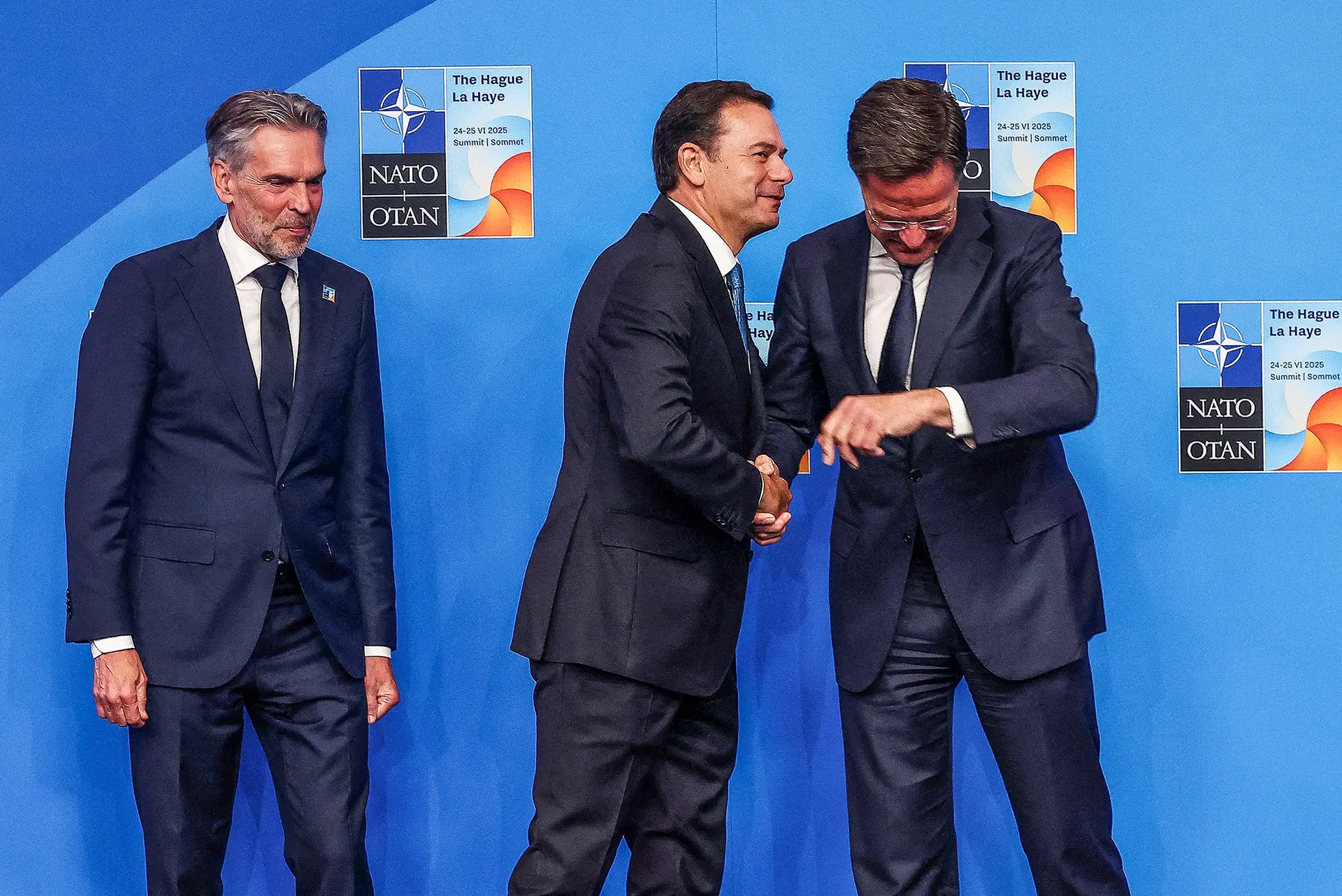 Mark Rutte congratulou-se, na Cimeira da NATO, com o compromisso de Montenegro com os 2% já este ano
