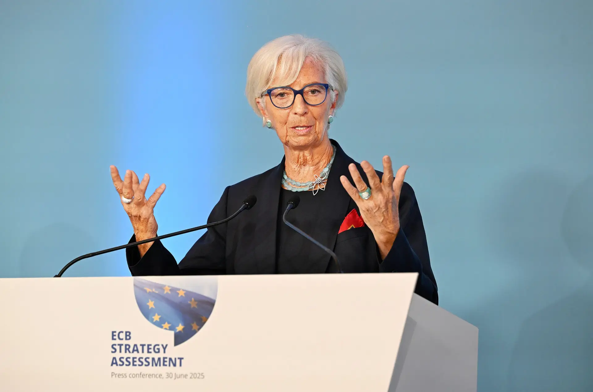 Christine Lagarde, President of the European Central Bank, has revised her strategy