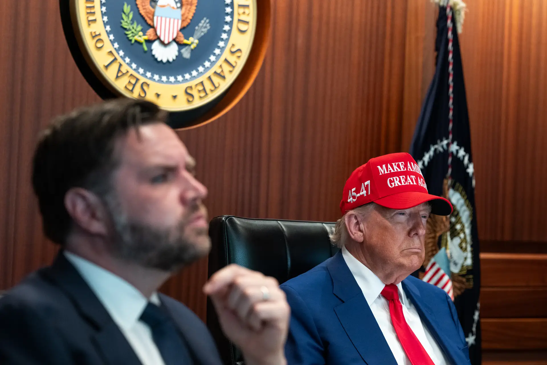 Donald Trump e J. D. Vance