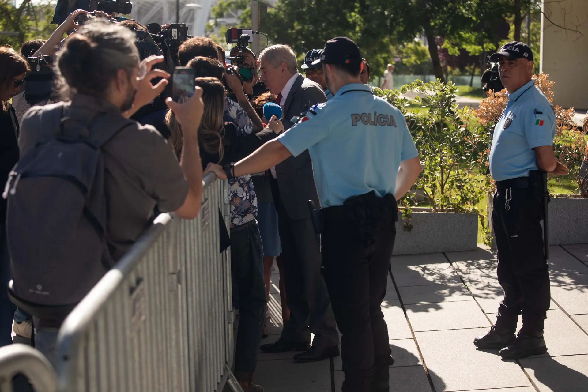 Julgamento do Ex-Primeiro Ministro José Sócrates, arguido na Operação Marquês, no Campos de Justiça, em Lisboa. FOTO TM