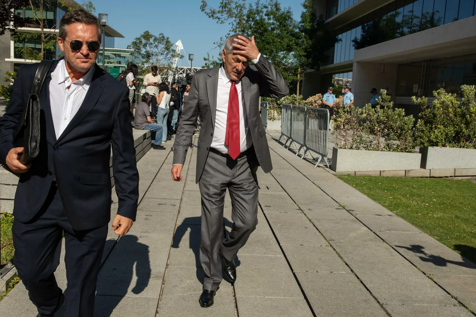 Julgamento do Ex-Primeiro Ministro José Sócrates, arguido na Operação Marquês, no Campos de Justiça, em Lisboa. FOTO TM