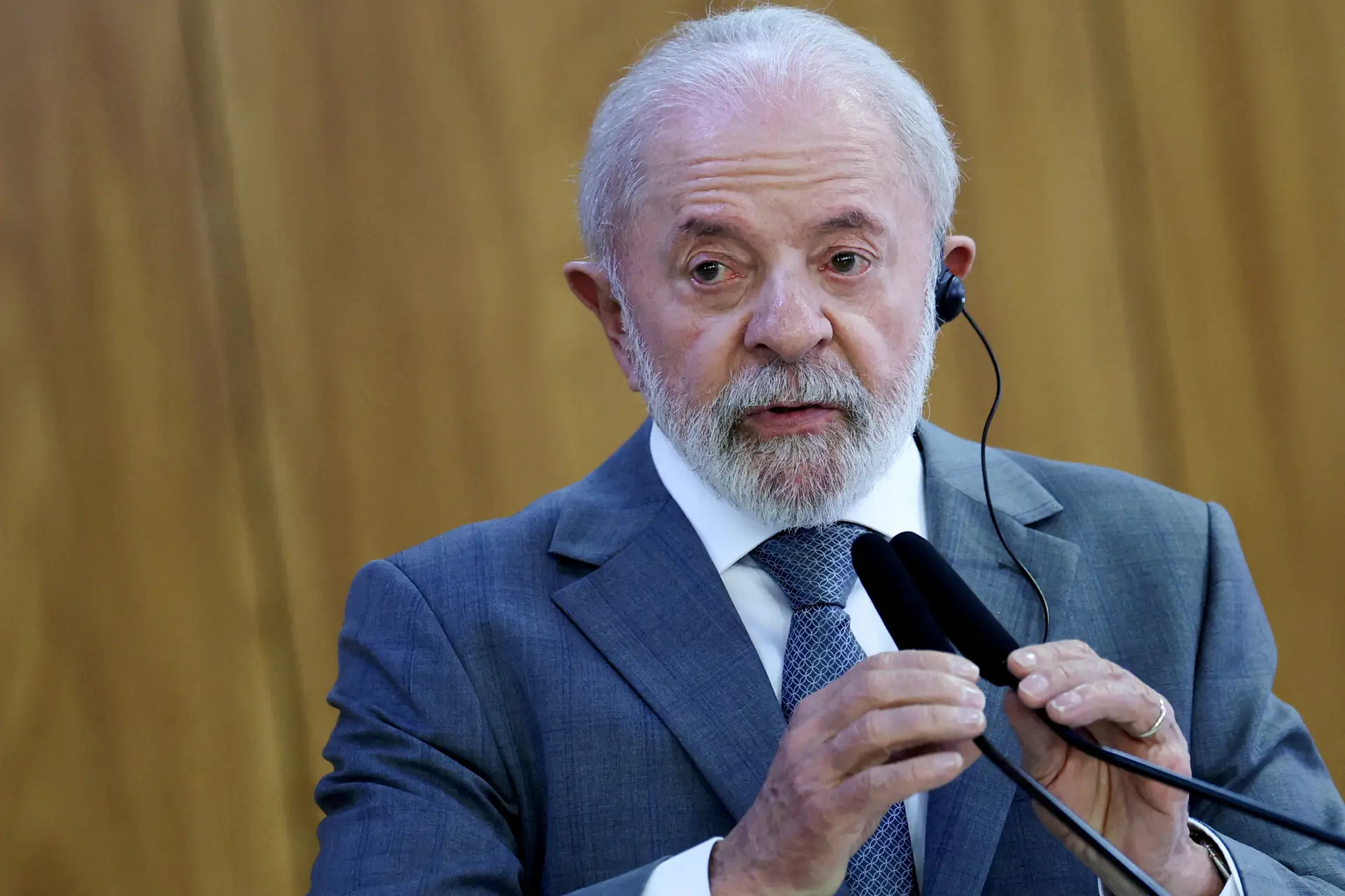 Presidente do Brasil Lula da Silva