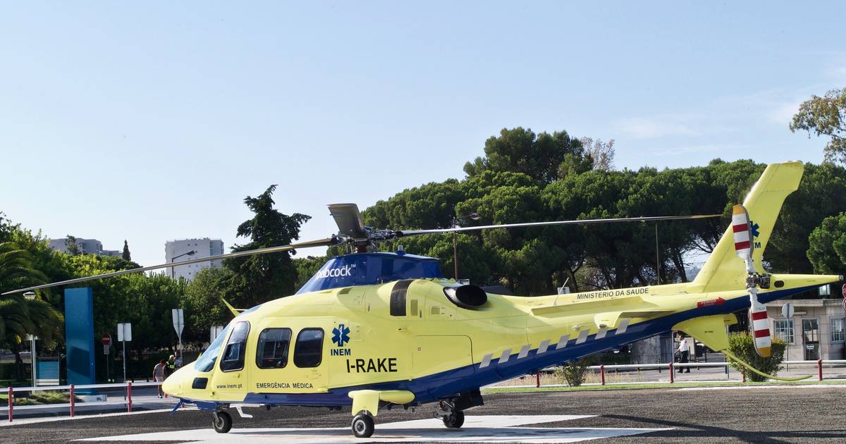 INEM vai ter quinto helicóptero para responder a emergências médicas
