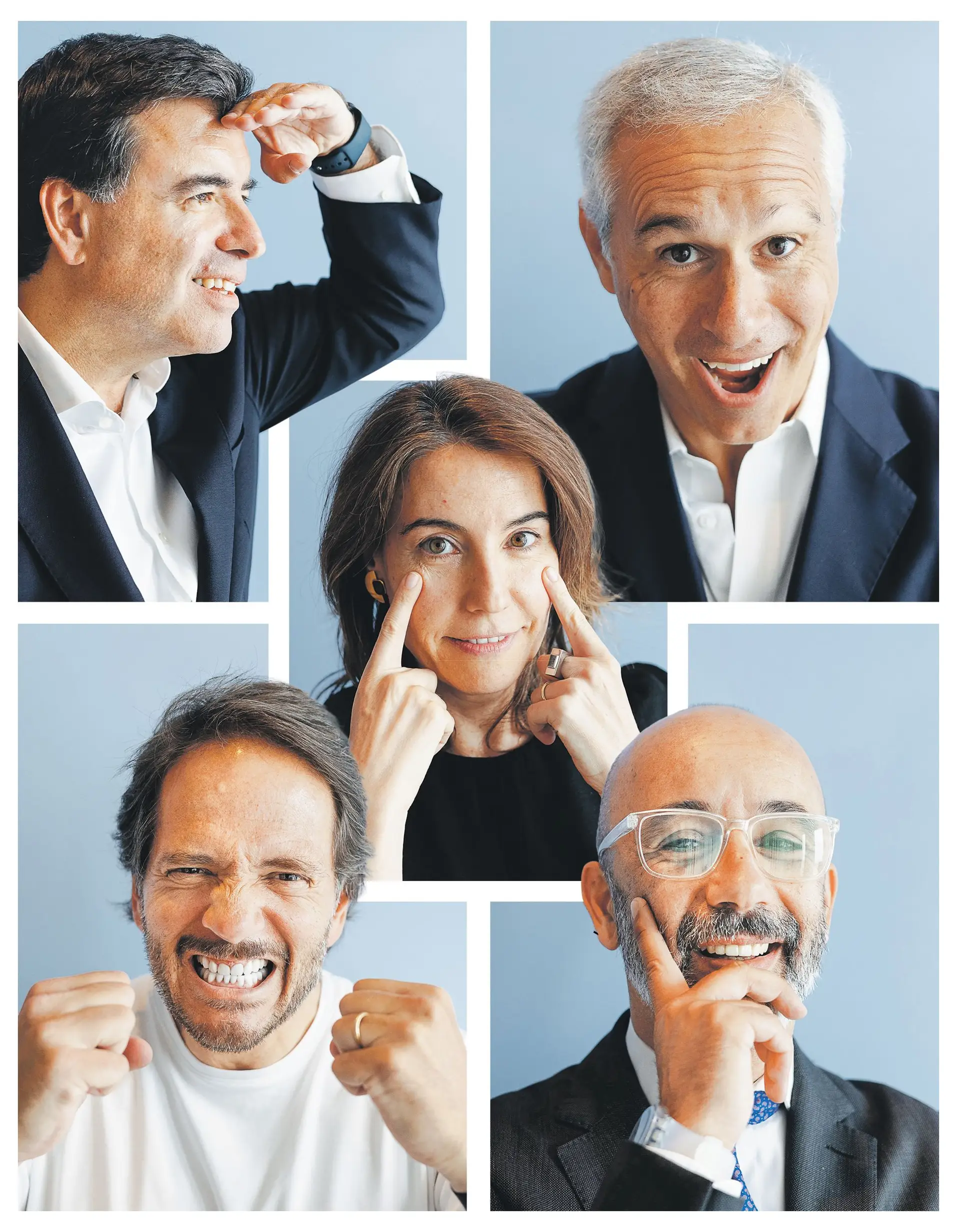 Pedro Oliveira, Pedro Nascimento, Filipa, Kiko e Pedro Gomes Sanches são de uma geração com garra