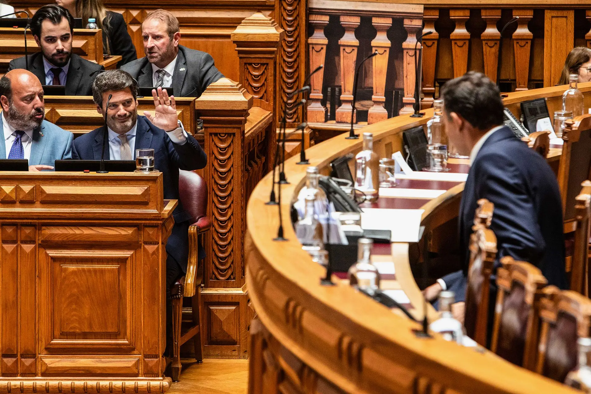 Luís Montenegro, no debate do Estado da Nação: o rumo é o mesmo, contando com mais margem política