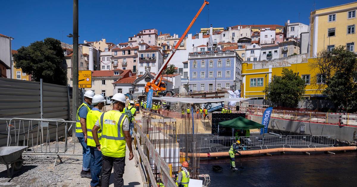 Primeiro túnel do Plano Geral de Drenagem de Lisboa já chega a Santa Apolónia, mas intervenção afetará metro até abril de 2026
