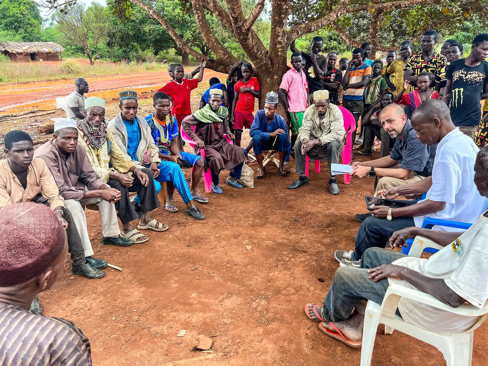 Joseph Figueira Martin viajou numa missão humanitária para o sueste da República Centro-Africana