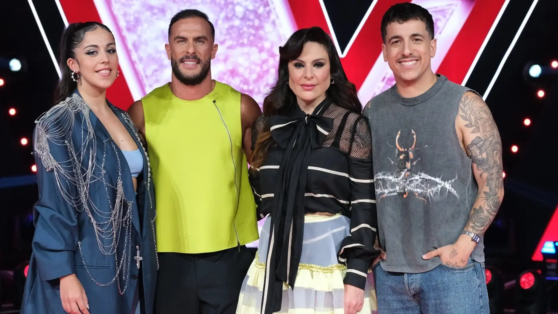 Sara Correia, Nininho Vaz Maia, Sónia Tavares e Fernando Daniel, jurados da 12ª temporada de "The Voice Portugal"