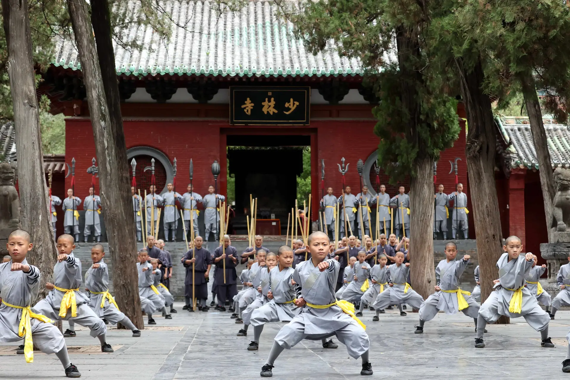 Tempo Shaolin, situado na província central de Henan, na China